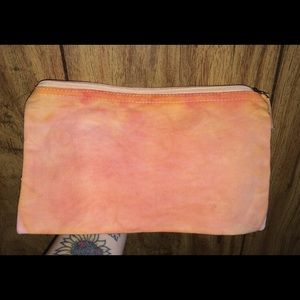 Summer Sunset Theme Canvas Zipper Pouch